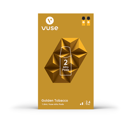 Vuse Alto Pod Golden Tobacco 2.4% Product Filter Image