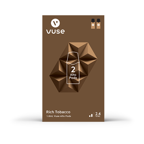 Vuse Alto Pod Rich Tobacco 2.4% Product Filter Image