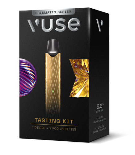 Vuse Alto Prismatic Series Tobacco Kit 5% Product Filter Image